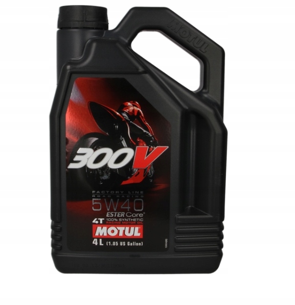 Olej silnikowy MOTUL 300V Factory Line Racing 5W40