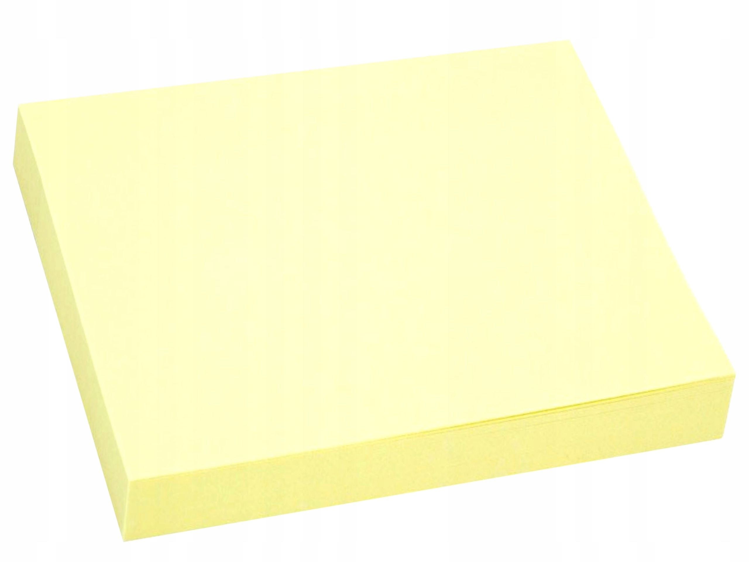 

Karteczki samoprzylepne żółte notes 50x75 100k