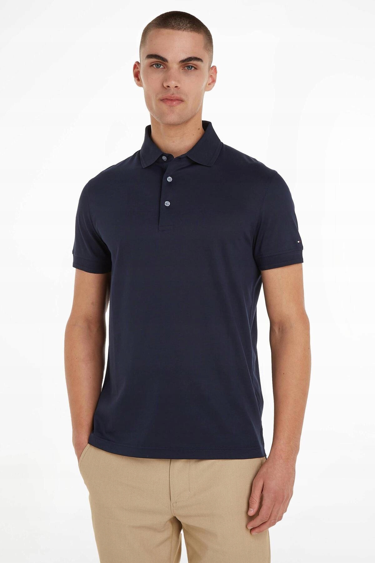 Tommy Hilfiger Tričko DC Es Mercerized Slim Polo MW0MW31545 DW5 R XXL
