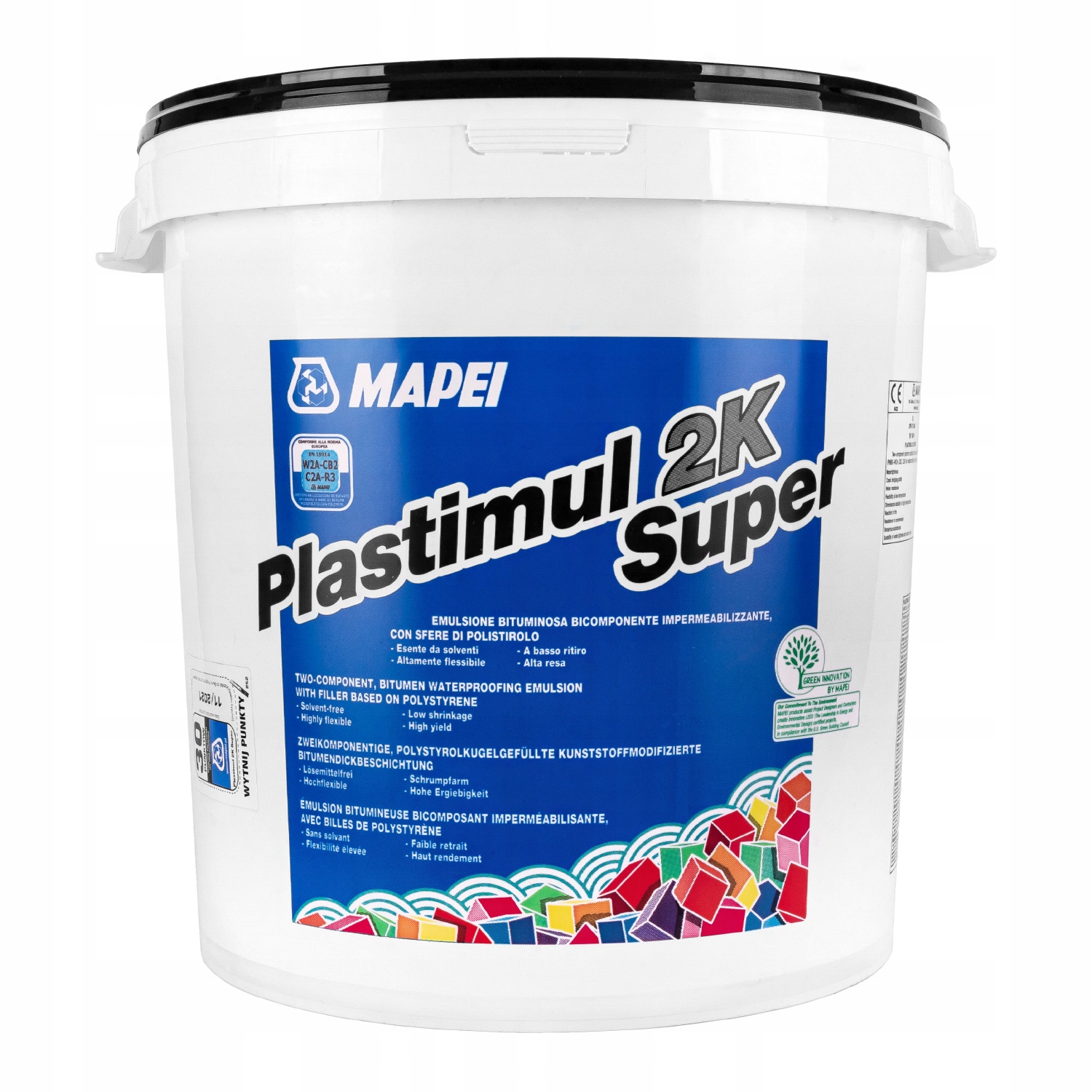 

Hydroizolacja Mapei Plastimul 2K 22,9kg
