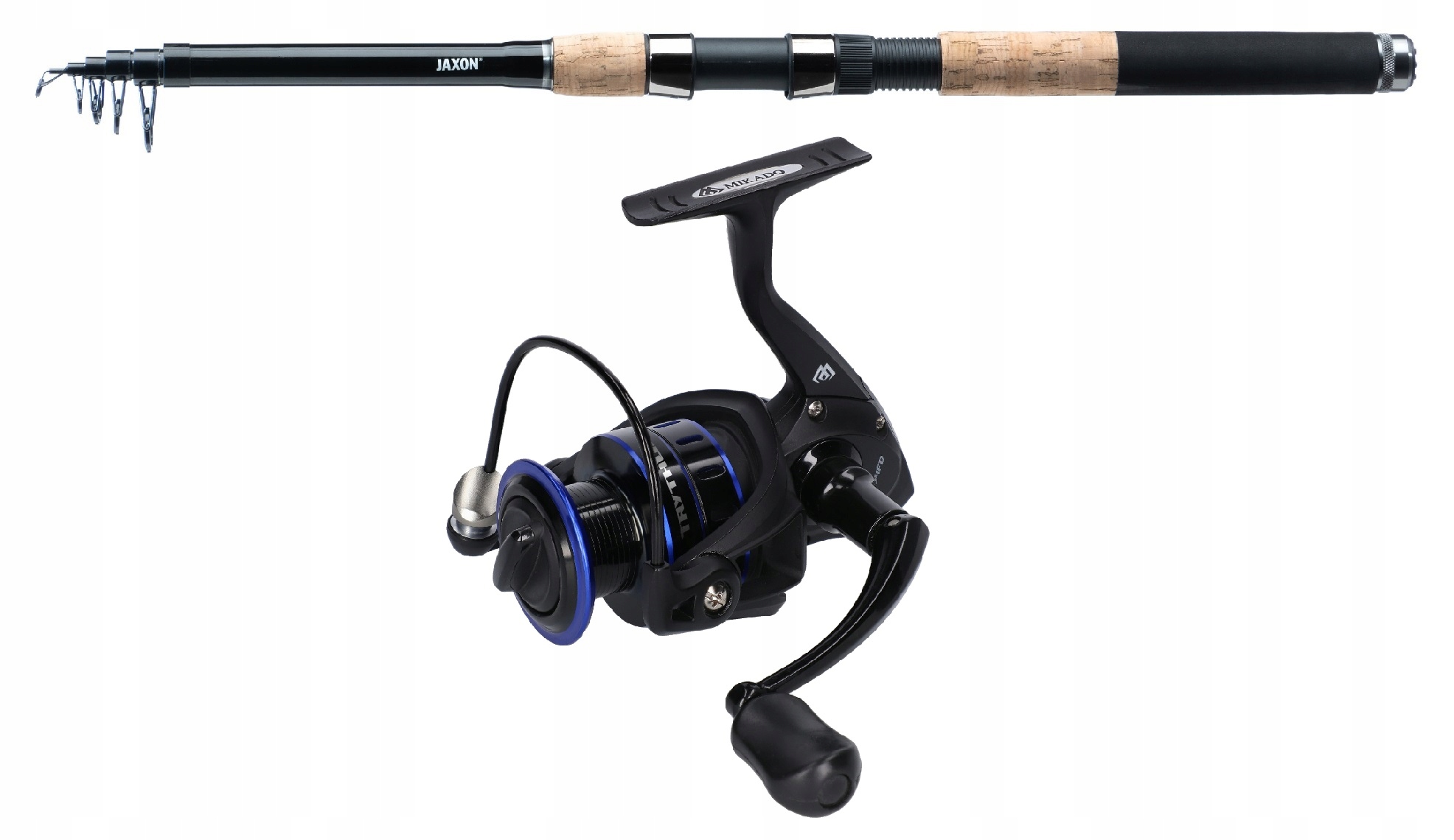 Zestaw Spławikowy Wędka 2,70 m Kołowrotek Mikado