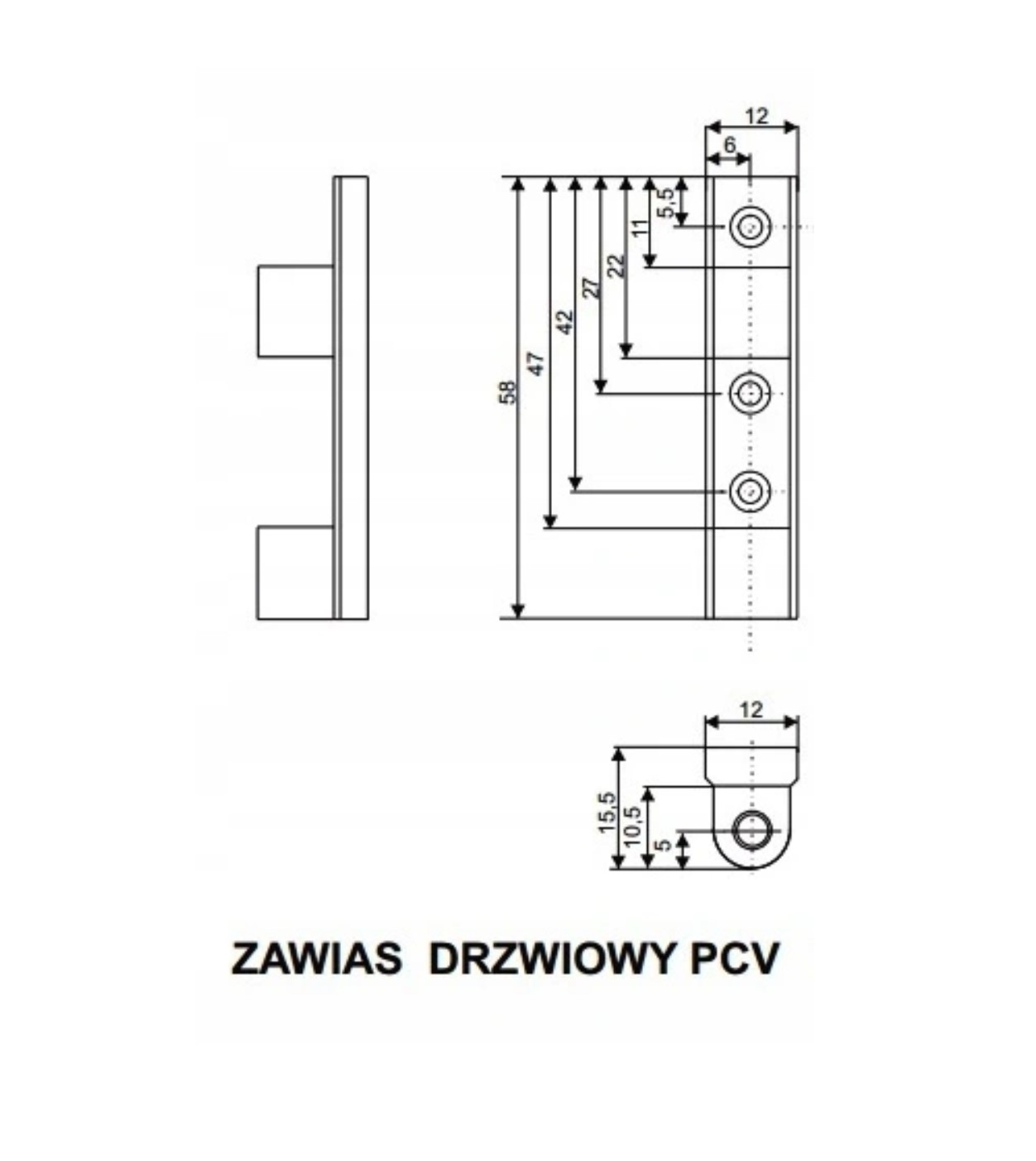 ZAWIAS SAMOZAMYKAJĄCY UNIWERSALNY 8 KOLORÓW Kod producenta ZAWAS