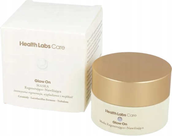 Health Labs Glow On Maska Regenerująca Nawilżająca Mikrobiota Naskórek