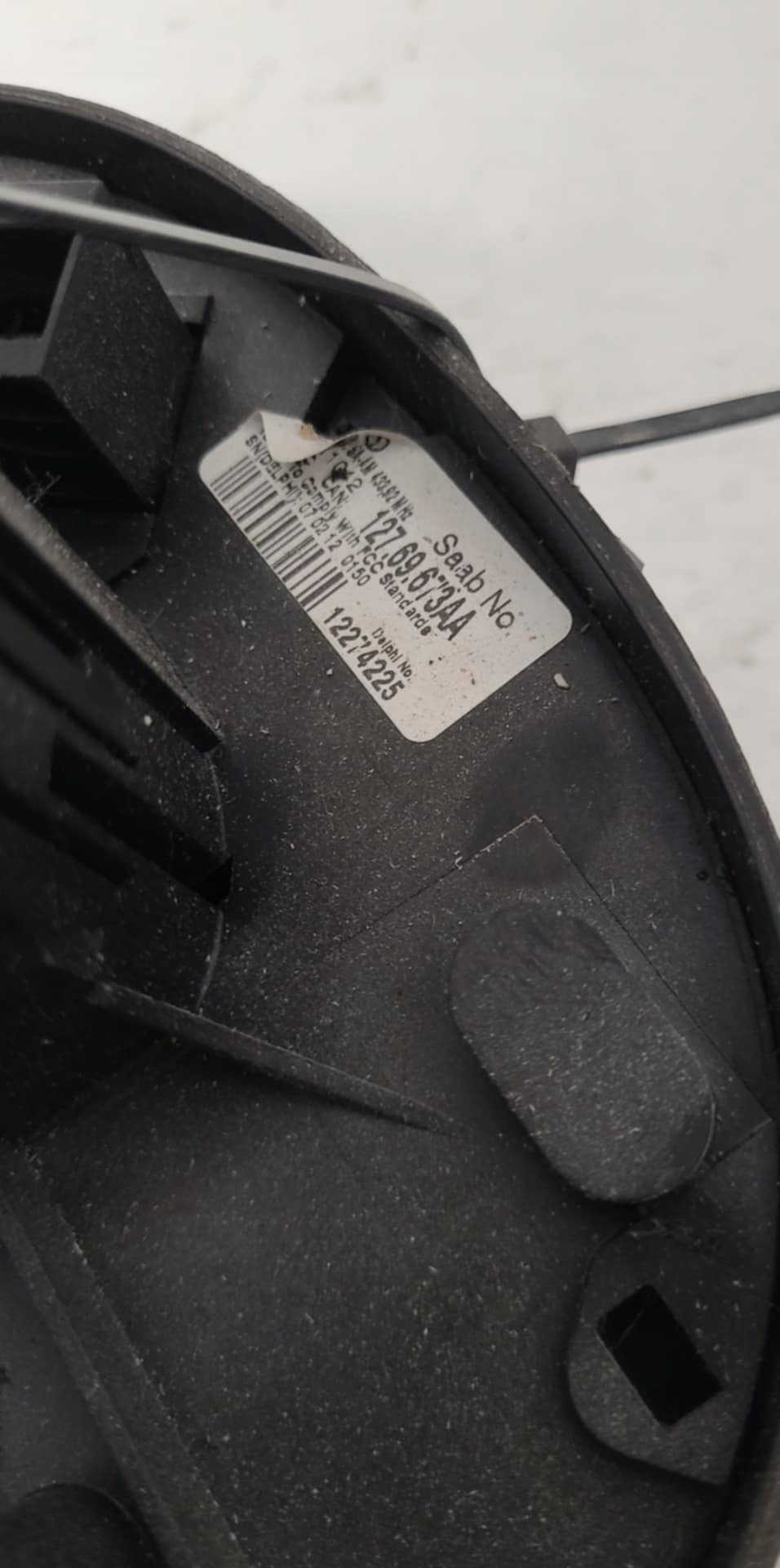 Commodo essuie glace CIM saab 9-3 II + Clé 12769673 2007 ESP