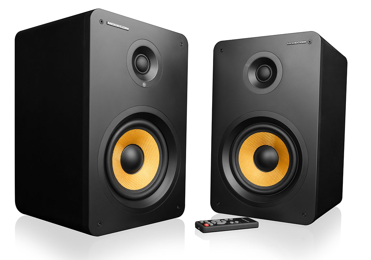 Głośniki bluetooth stereo do telewizora komputera Modecom Eclipse 180 2.0