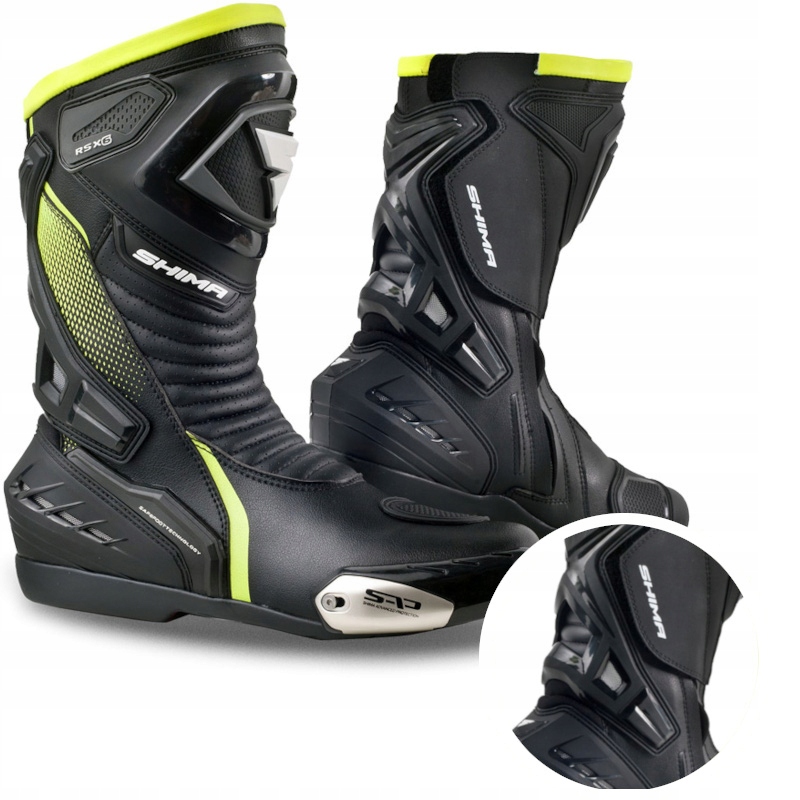 Buty motocyklowe SHIMA RSX-6 Fluo 44 Rozmiar 44
