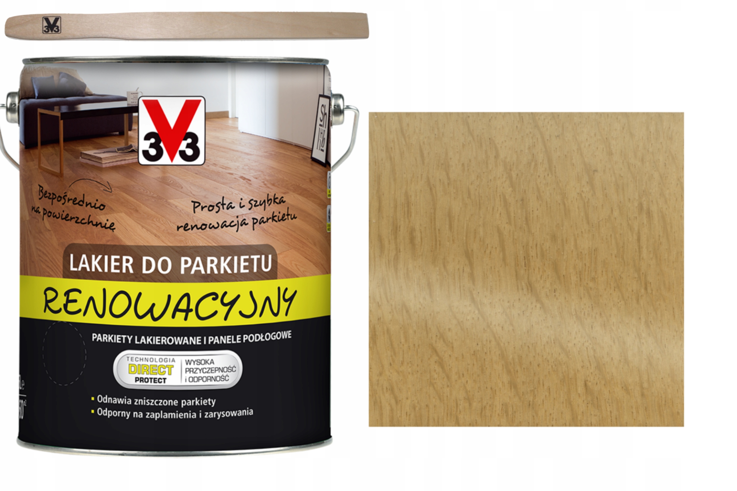 V33 Renovační lak na parkety Satén 5L