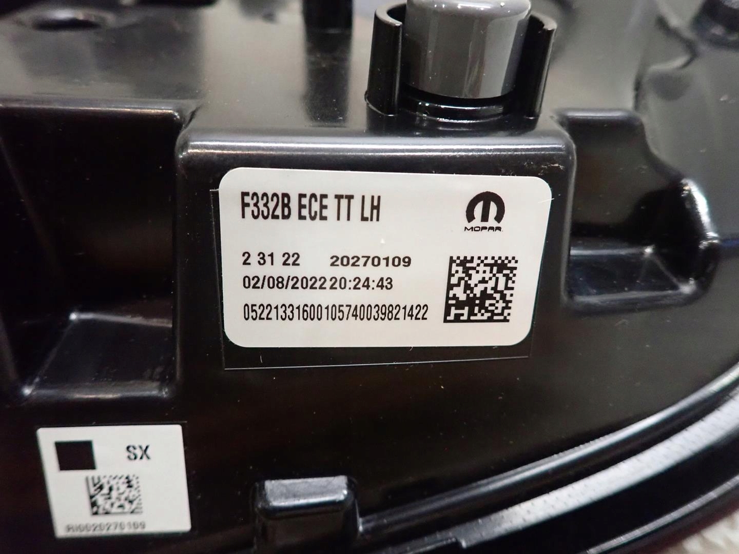 light rear part rear left FIAT 500 ELEKTRYK 2020