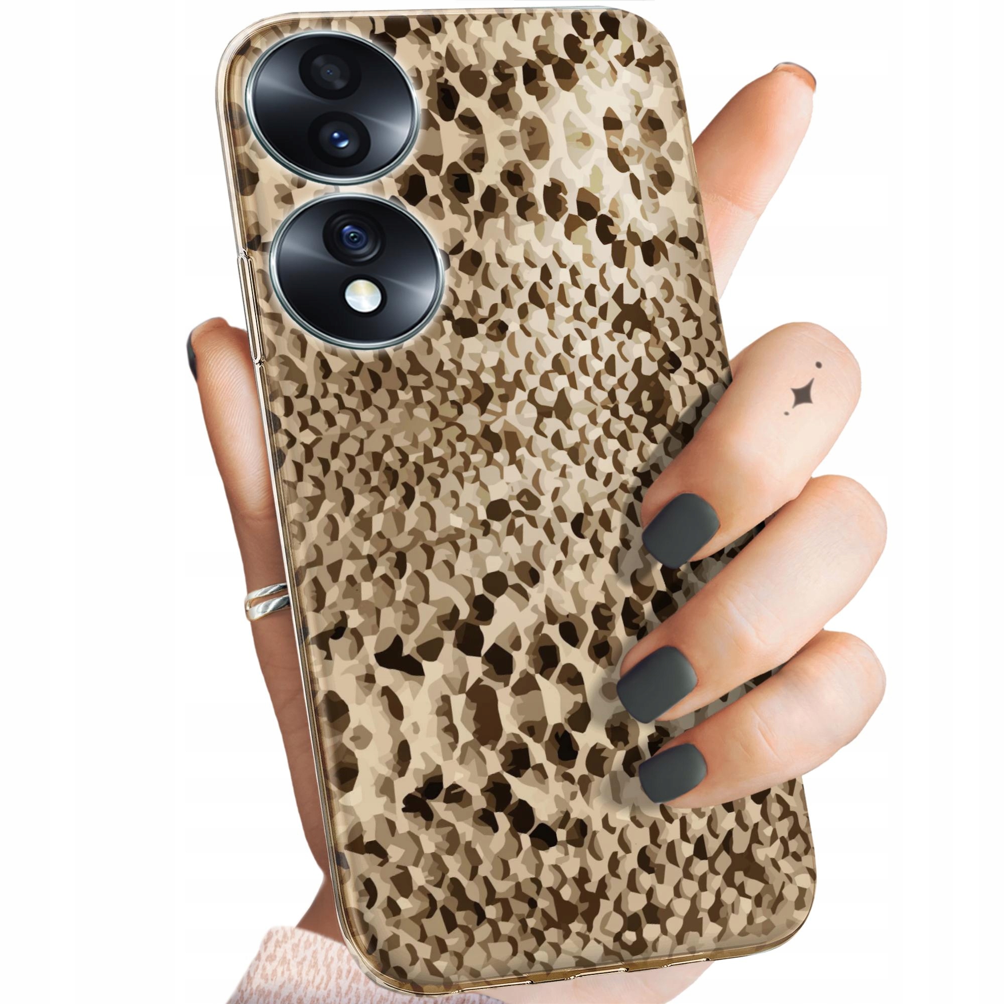 Etui Do Honor 70 Wąż Skóra Węża Snake Obudowa Pokrowiec Case