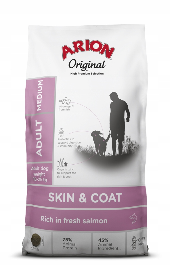 Arion Original Skin&Coat Adult Medium Salmon 12kg