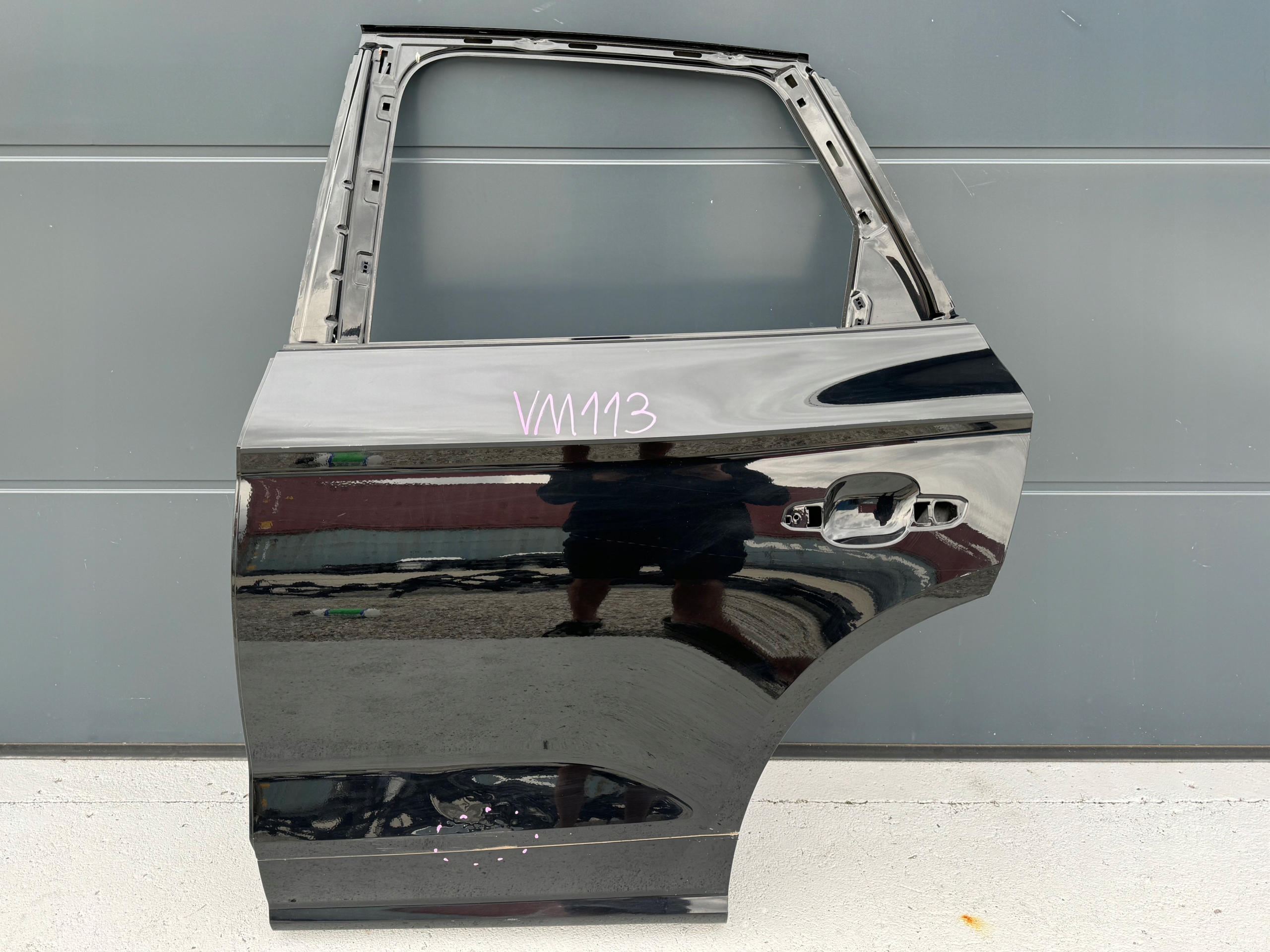 AUDI Q5 80A 80 A DRZWI + LISTWA LEWY TYŁ LEWE TYLNE