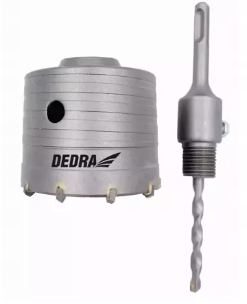 

Wiertło koronkowe 100mm Hm Sds+ Dedra DED1507-D