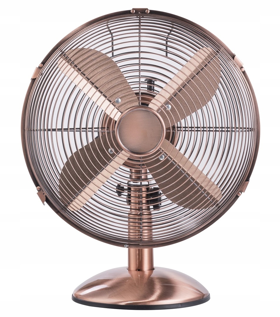 Wentylator biurkowy Ravanson WT-7033M miedziany mocny
