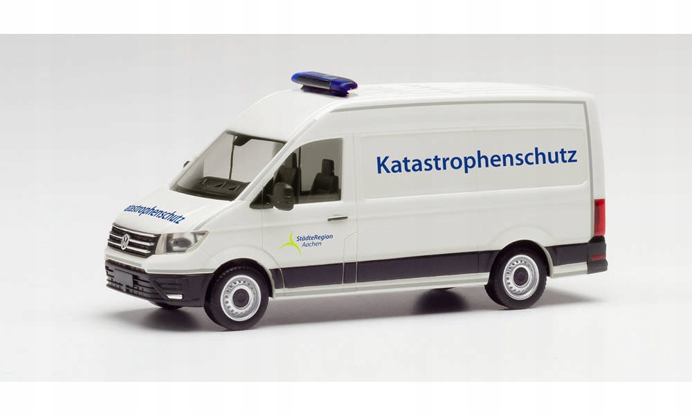 Herpa 095754 Vw Crafter Katastrophenschutz Aachen
