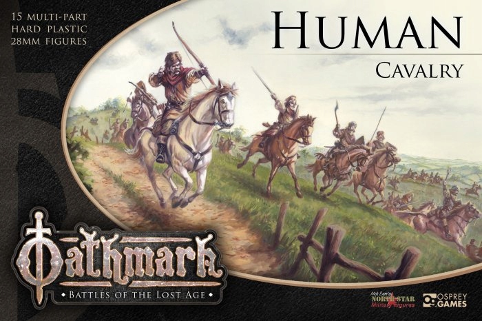 Oathmark Human Cavalry ludzie 15 szt.