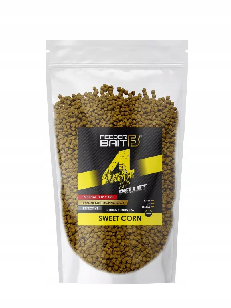 Pellet Feeder Bait 4mm 800g Sweet Corn