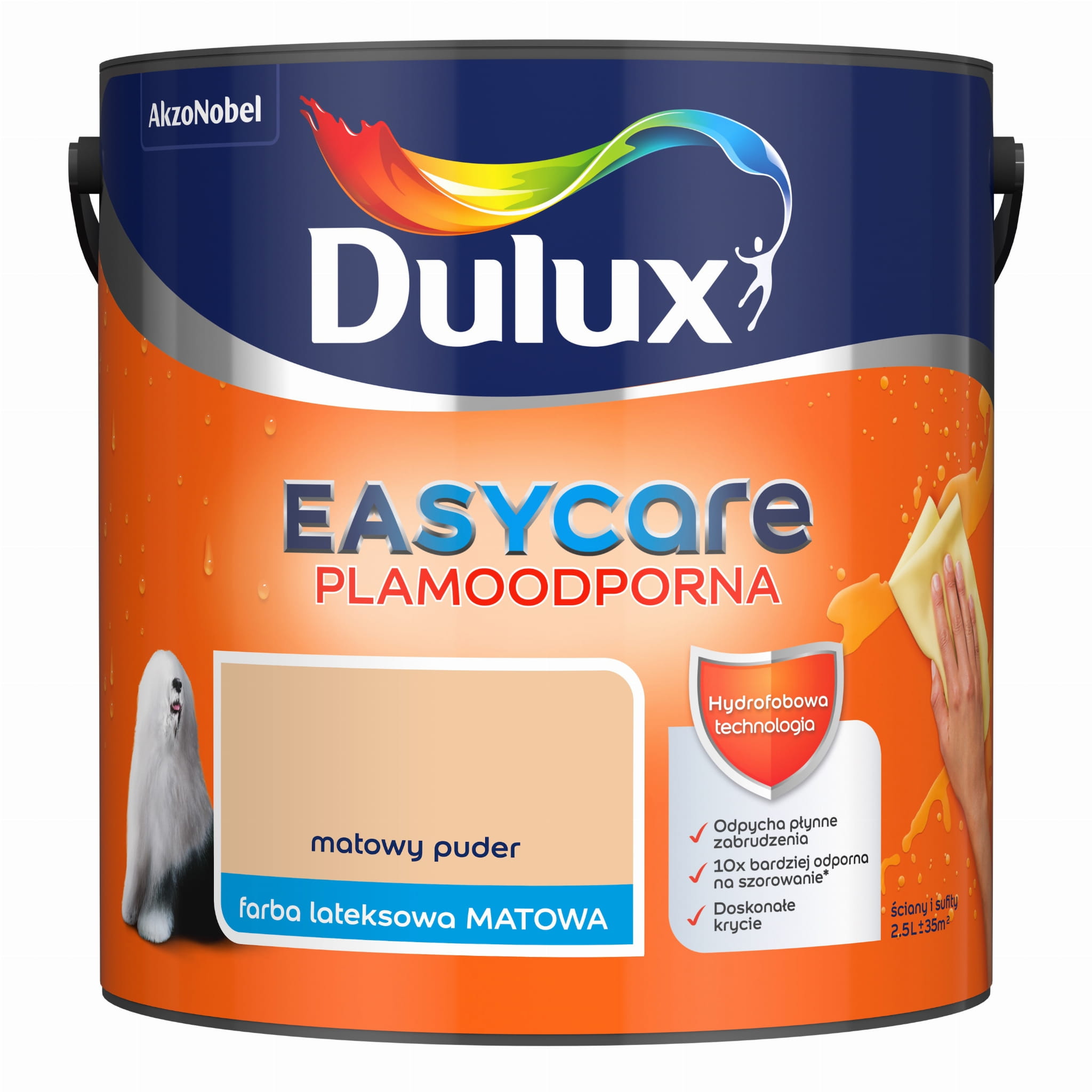 Dulux Easy Care Matowy puder 2,5L
