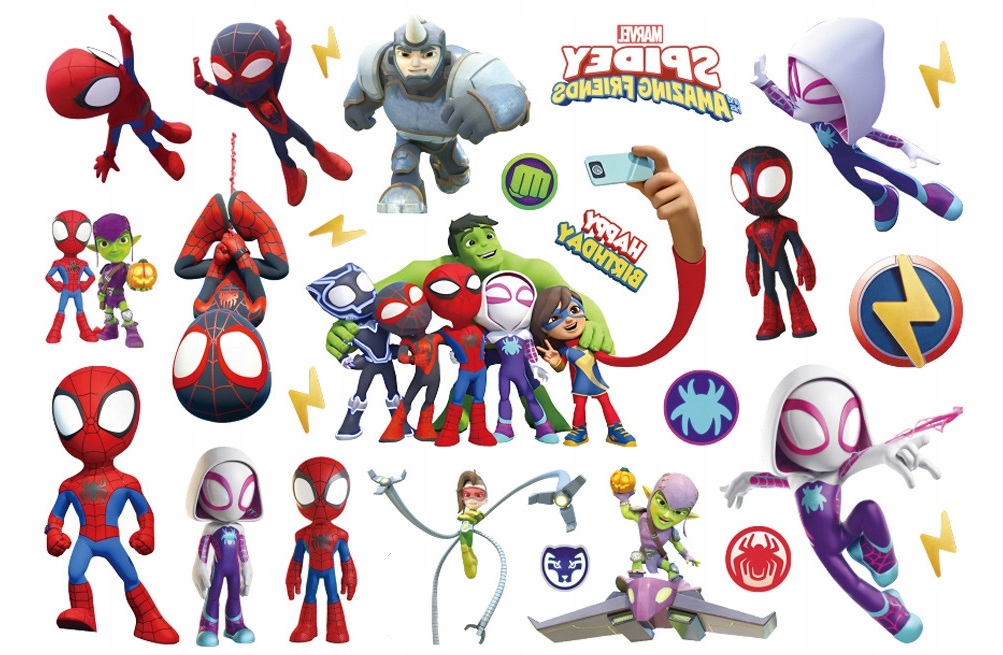 

Tatuaże Zmywalne Dla Dzieci Spiderman CG406