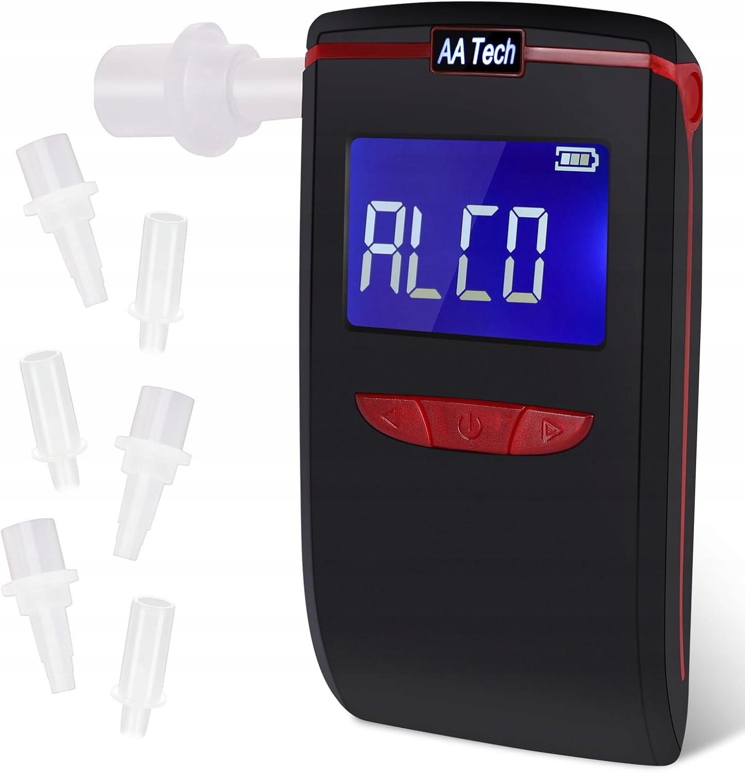Digitální Homologovaný Alkoholtester S Náustky