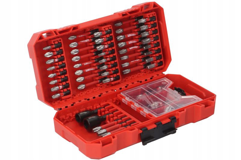 Sada šroubováků Milwaukee, 70 ks, 1/4, Hex/ph/pz/torx
