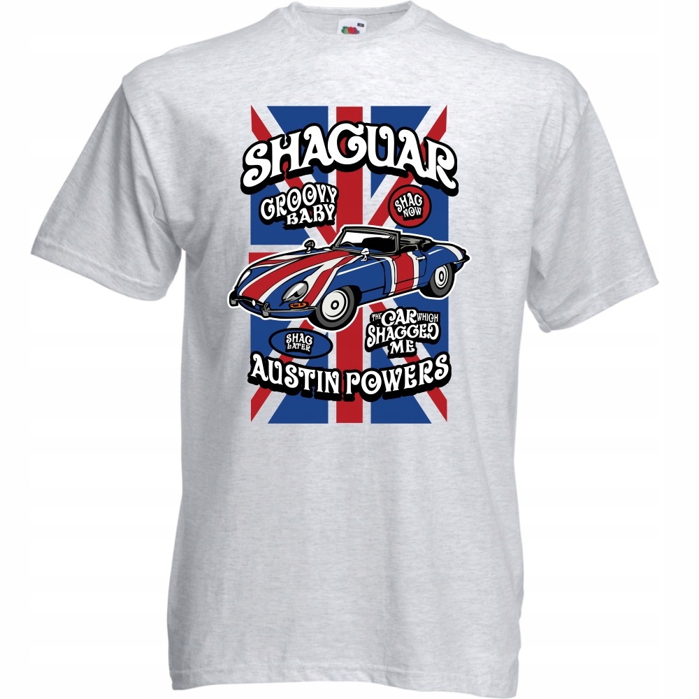 

Koszulka samochód auto union jack XXL ash szara