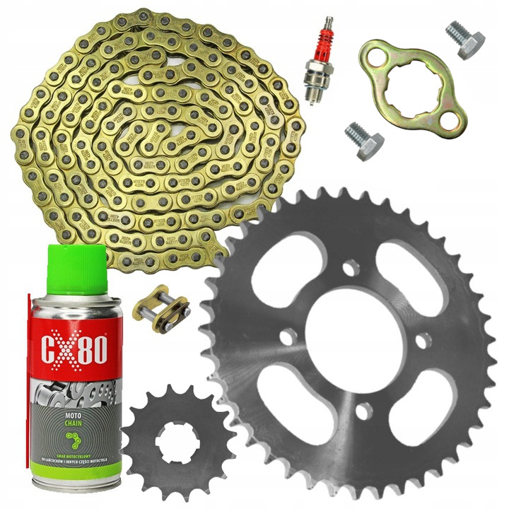 NAPĘD ZĘBATKA ŁAŃCUCH SMAR JUNAK 901 SPRINT