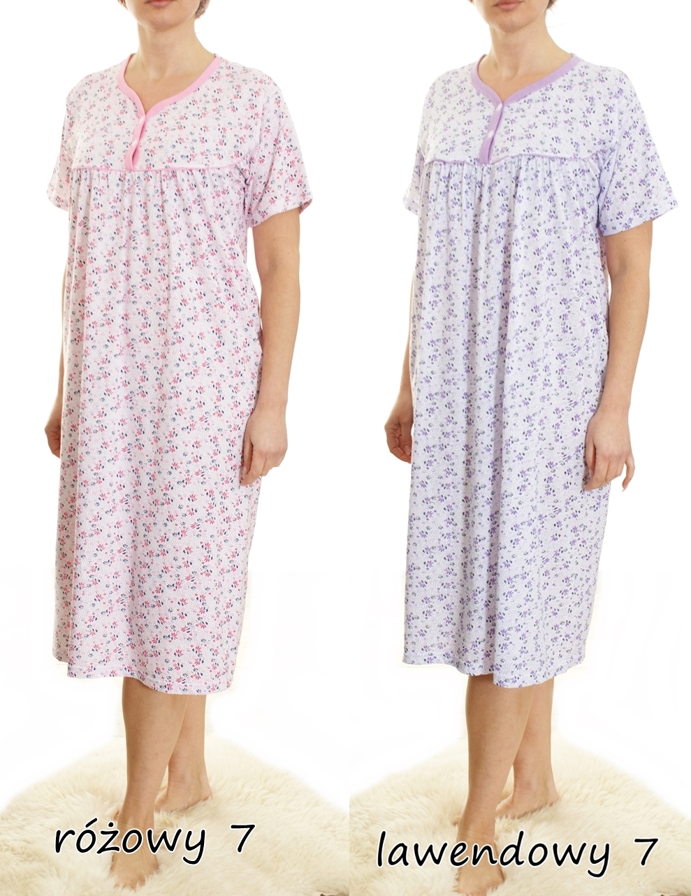 Koszula nocna wygodna bawełna ELA MEGA PLUS SIZE Marka Inna marka