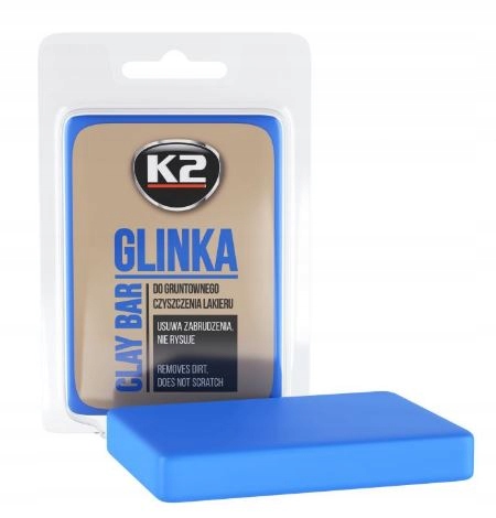 K2 CLAY BAR GLINKA DO CZYSZCZENIA LAKIERU 60G