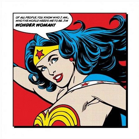 

Wonder Woman Of All People - reprodukcja 40x40 cm