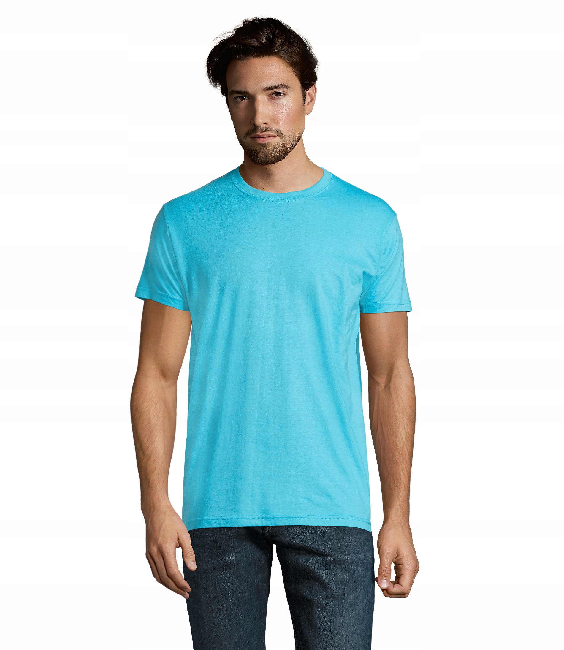 

koszulka niebieska T-Shirt niebieski Imperial 190g