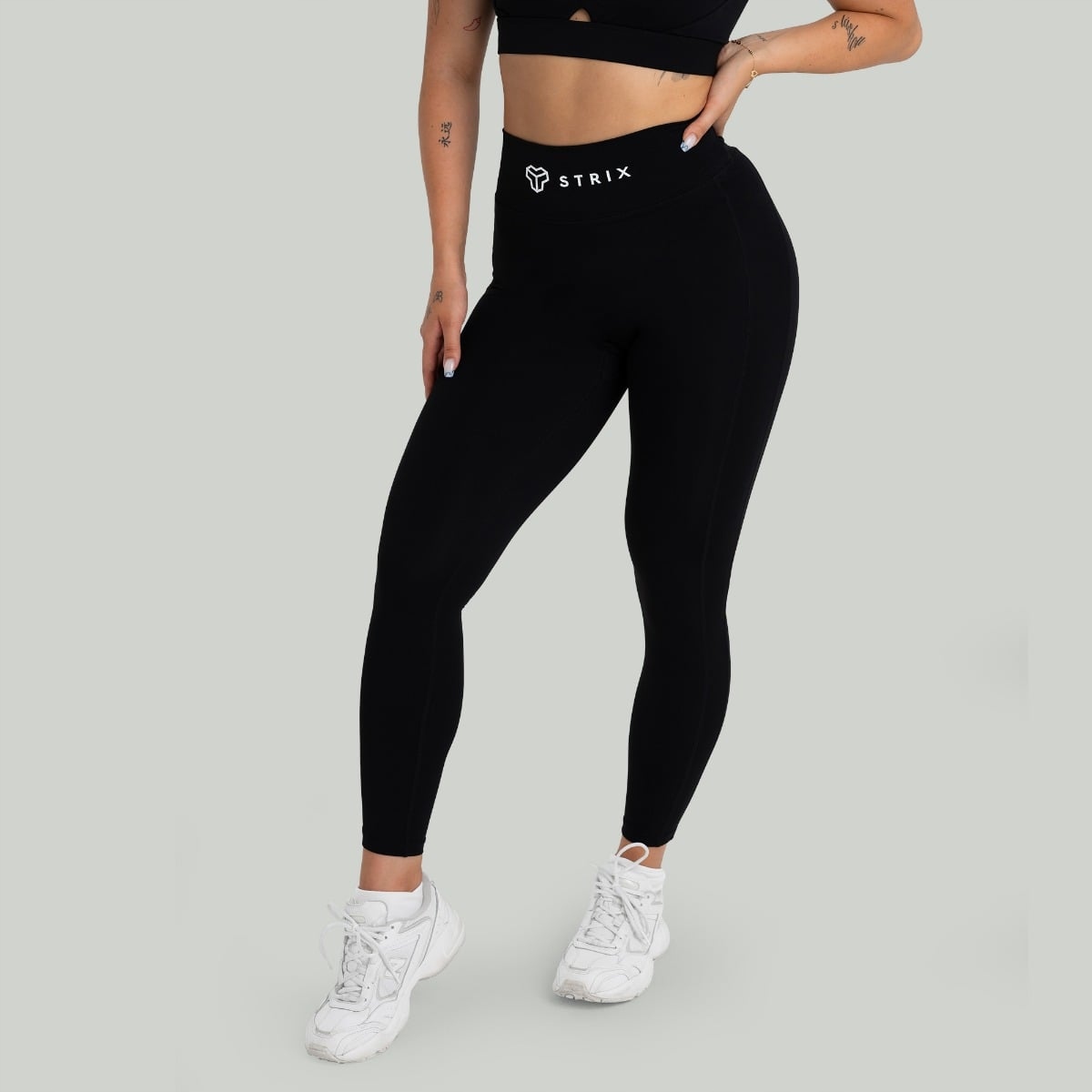 GymBeam Legginsy damskie Black L