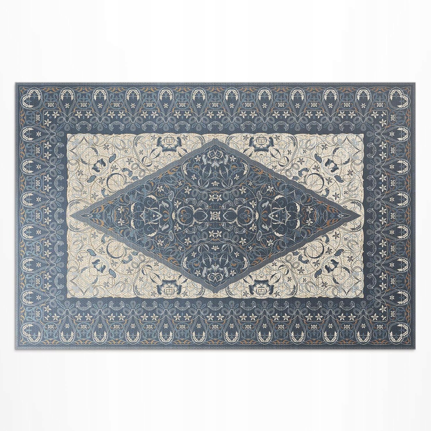 Vinylový koberec na balkón Arabský vzor ombre vintage ornamentálny 80x120 cm