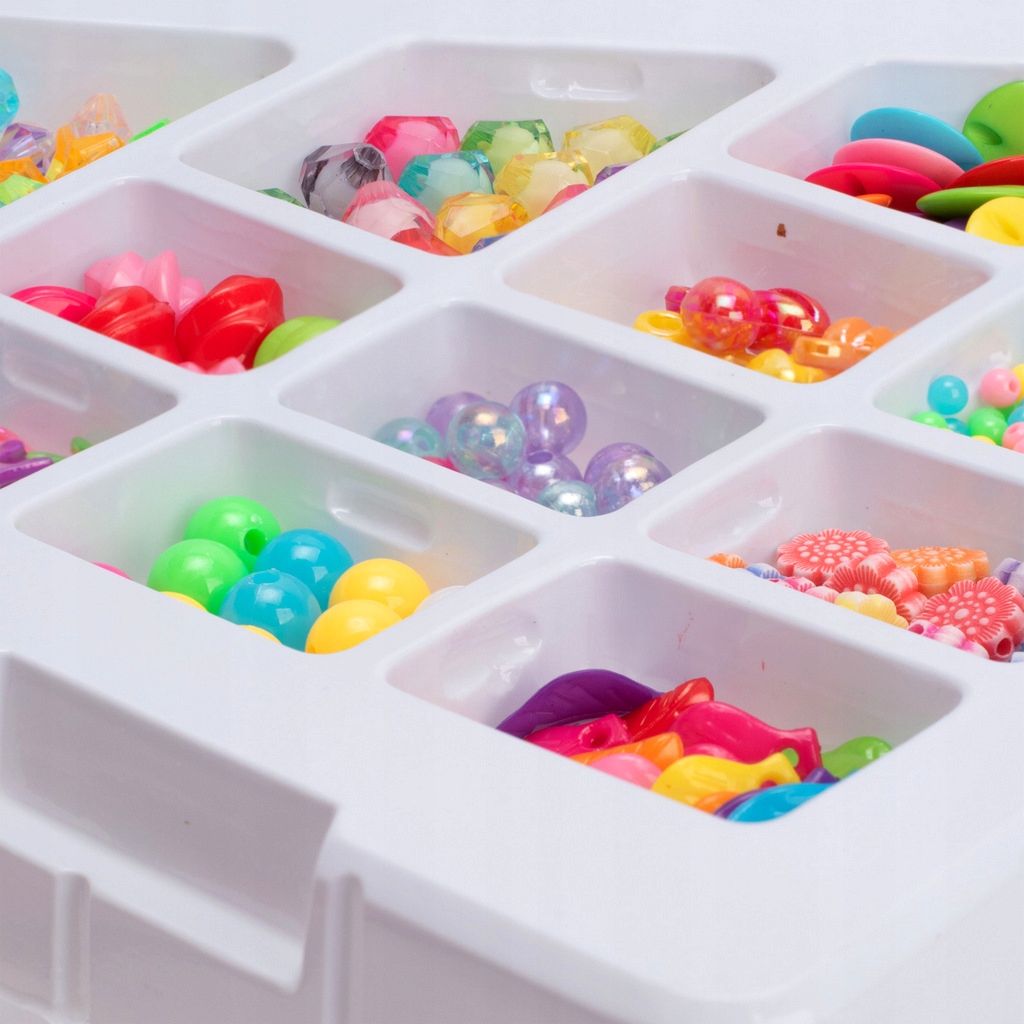 KORALIKI DO ROBIENIA BRANSOLETEK BIŻUTERII ZESTAW Płeć chłopcy dziewczynki