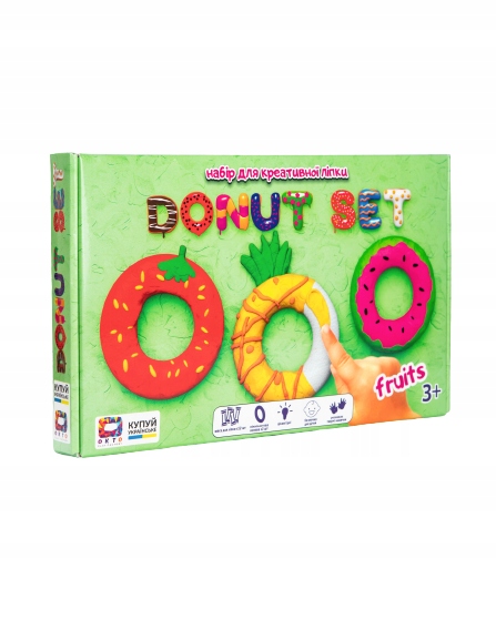 

Kreatywny zestaw do modelowania Donut Owoce
