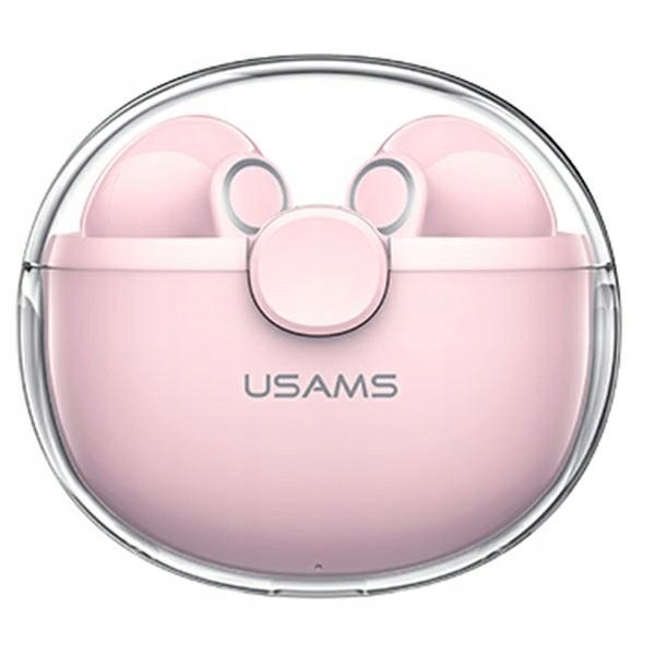 Usams Słuchawki Bt 5.1 Tws Bu Series różowy BHUBU04