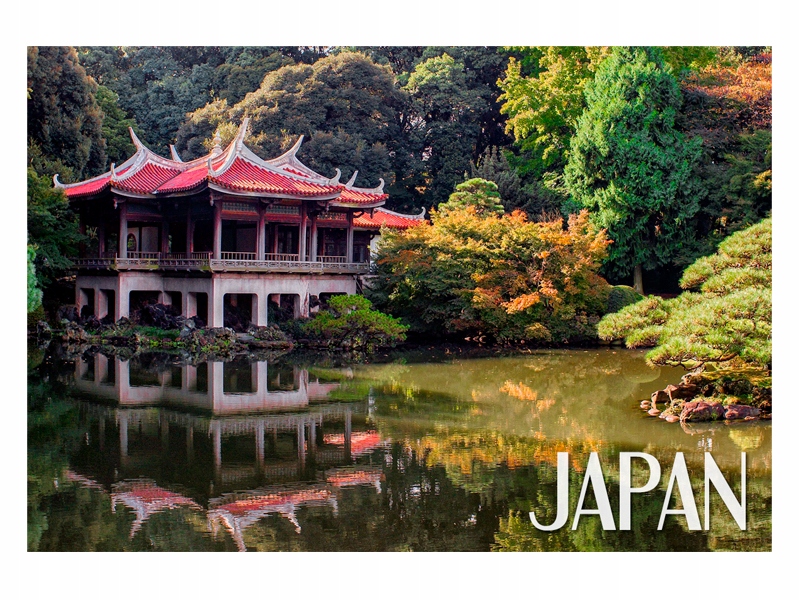 

Japonia Park Natura Magnes na lodówkę
