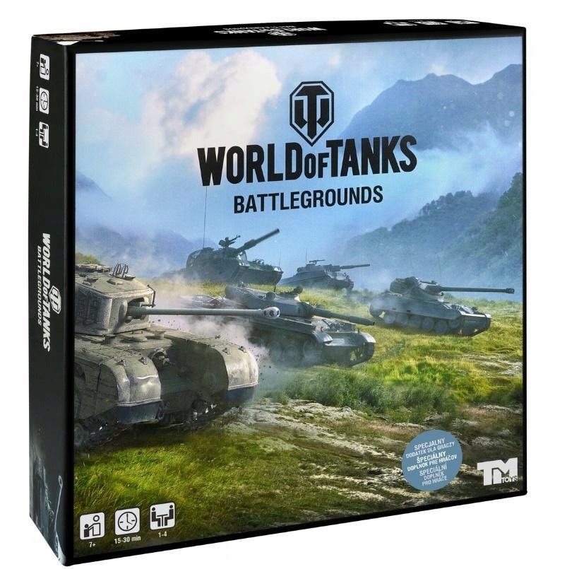 GRA PLANSZOWA WORLD OF TANKS + bonus kod do gry