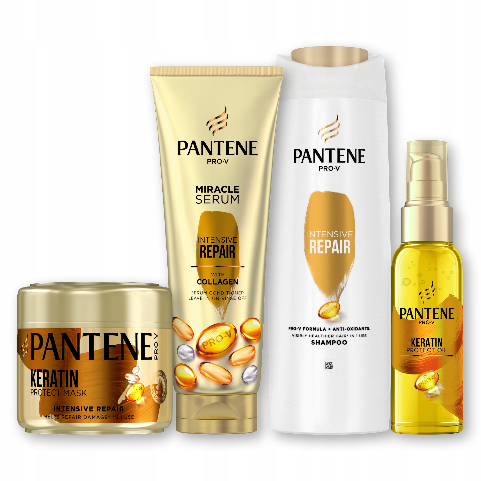 

Pantene Pro-V Repair szampon+odżywka+maska+olejek