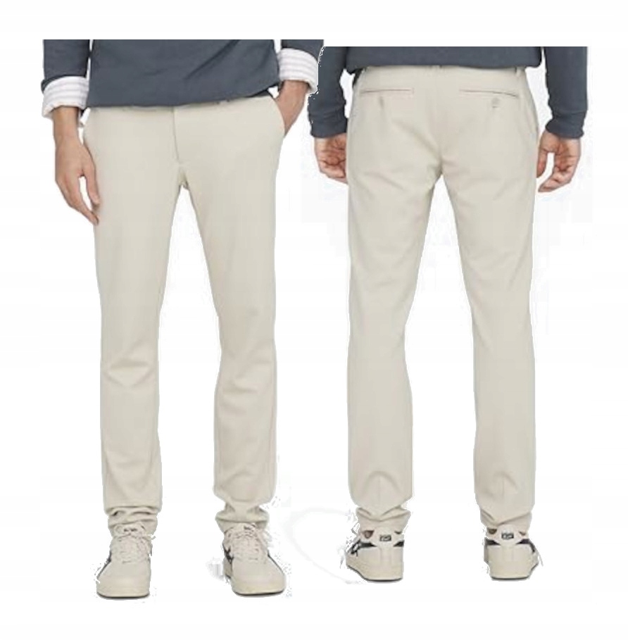 Pánské Chino Kalhoty Only & Sons Značky Gw 0209 Slim Fit Moonstruck 34W 34L