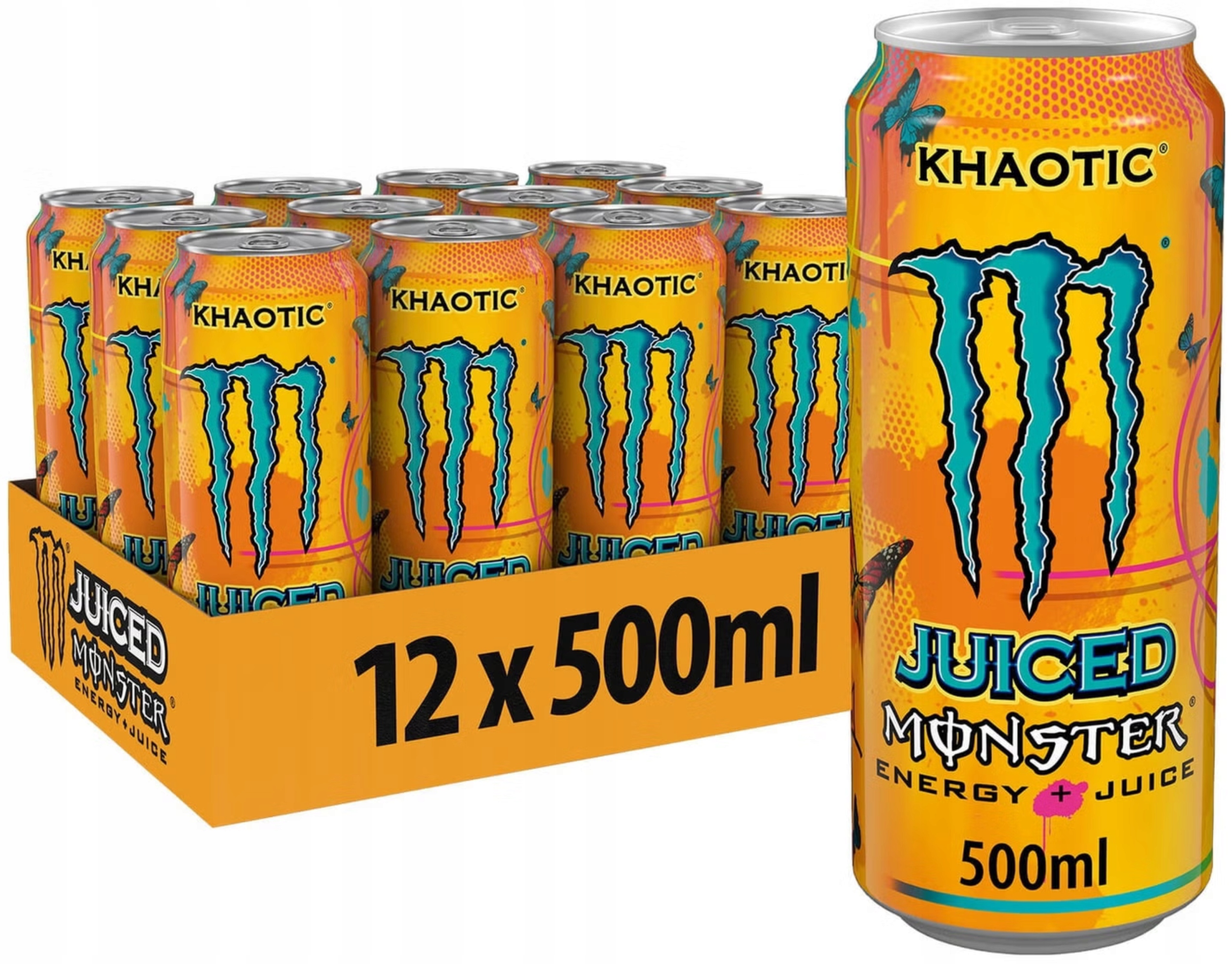 Levně Monster Juiced Khaotic 12×0,5l