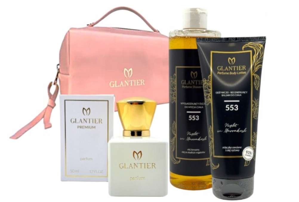 Glantier Sada s kosmetikou pro ni 553: Parfém Prémiový balzámový olej