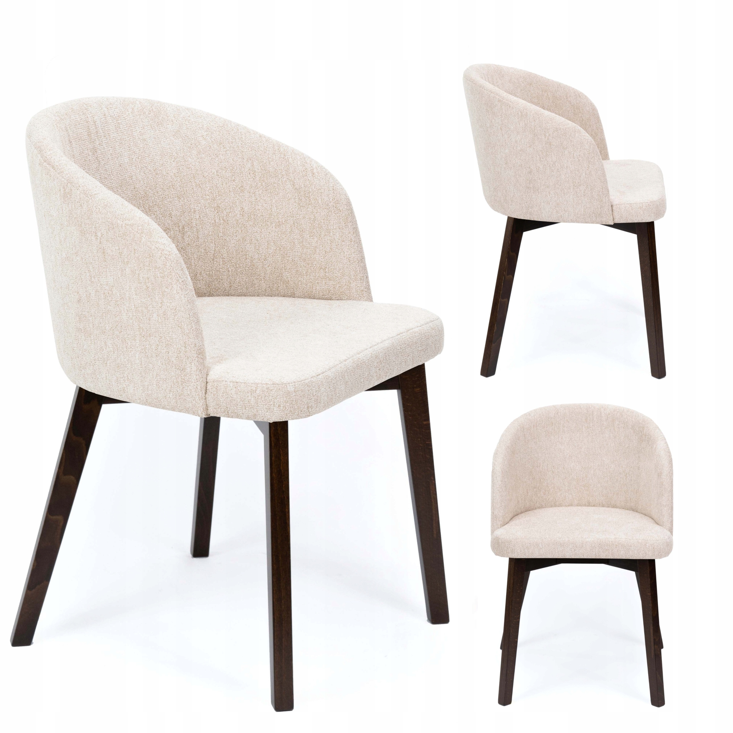Moderní židle do obývacího pokoje Kancelář Jídelna Výjimečný design BELLUNO2 ořech