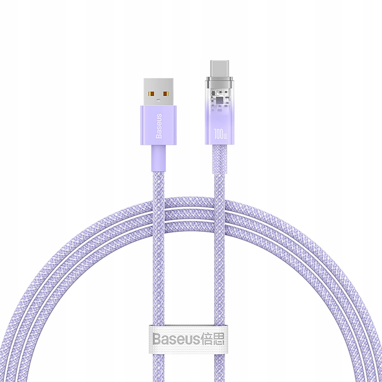 Baseus Kabel Usb-a 100W Do Telefonów 1M Z Inteligentnym Czujnikiem