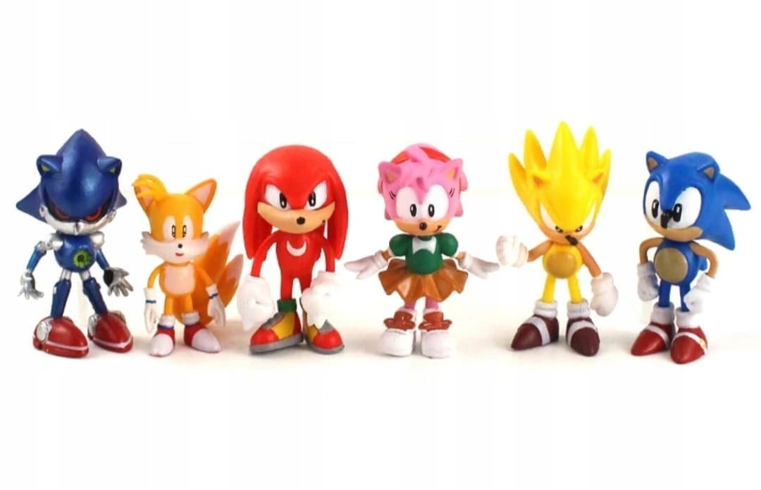 

Nowe Figurki Sonic the Hedgehog Tails Amy Knuckles