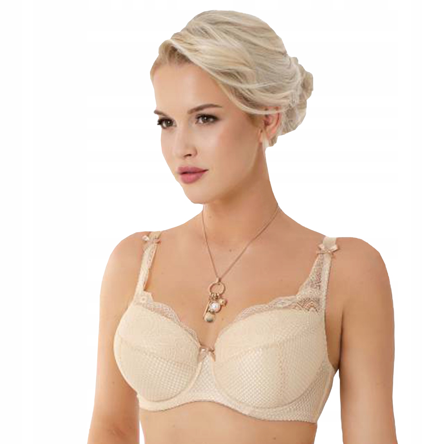 Nessa Abbi II N502 Maxi béžová Vyztužená podprsenka 105A