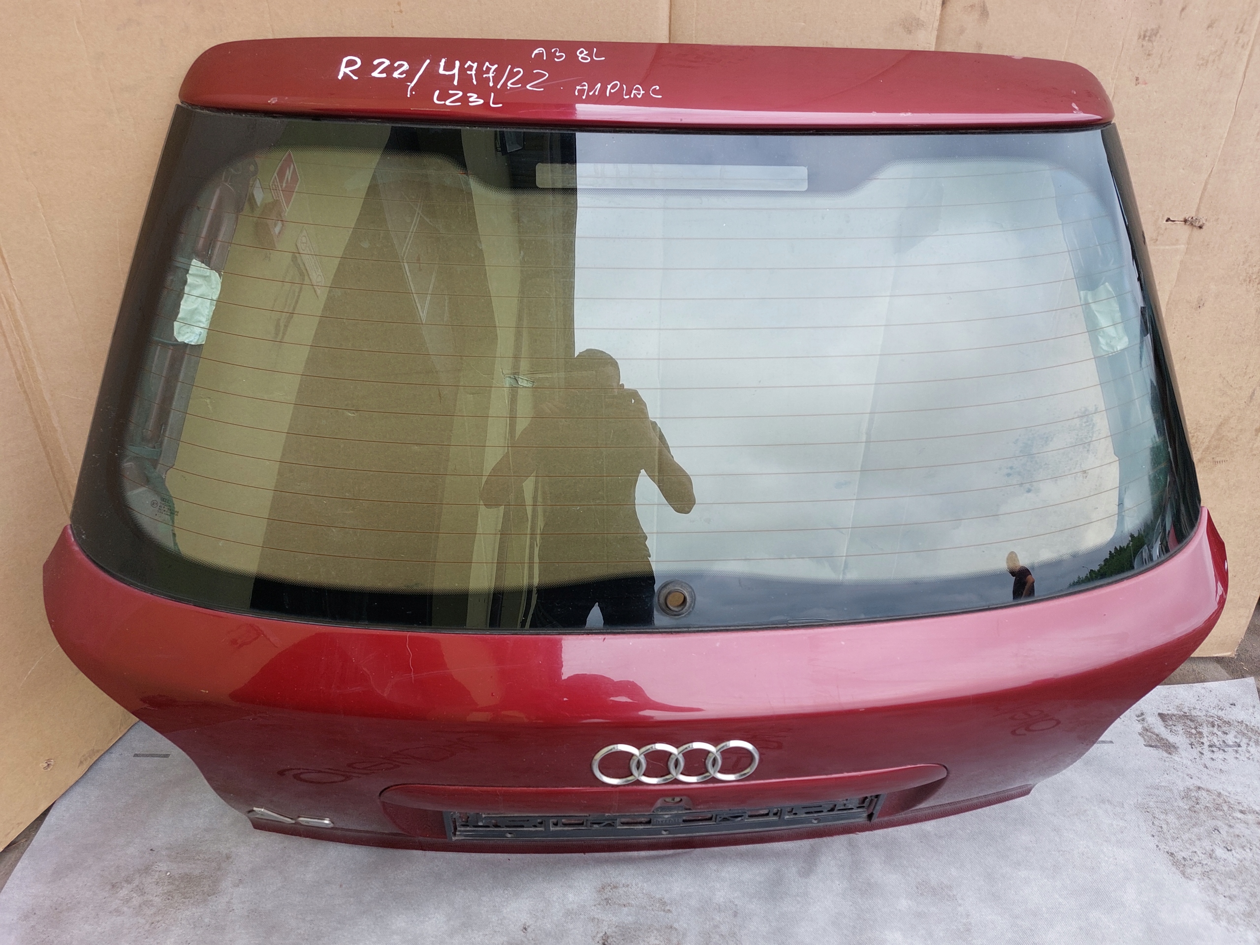kapota kufru AUDI A3 8L LZ3L