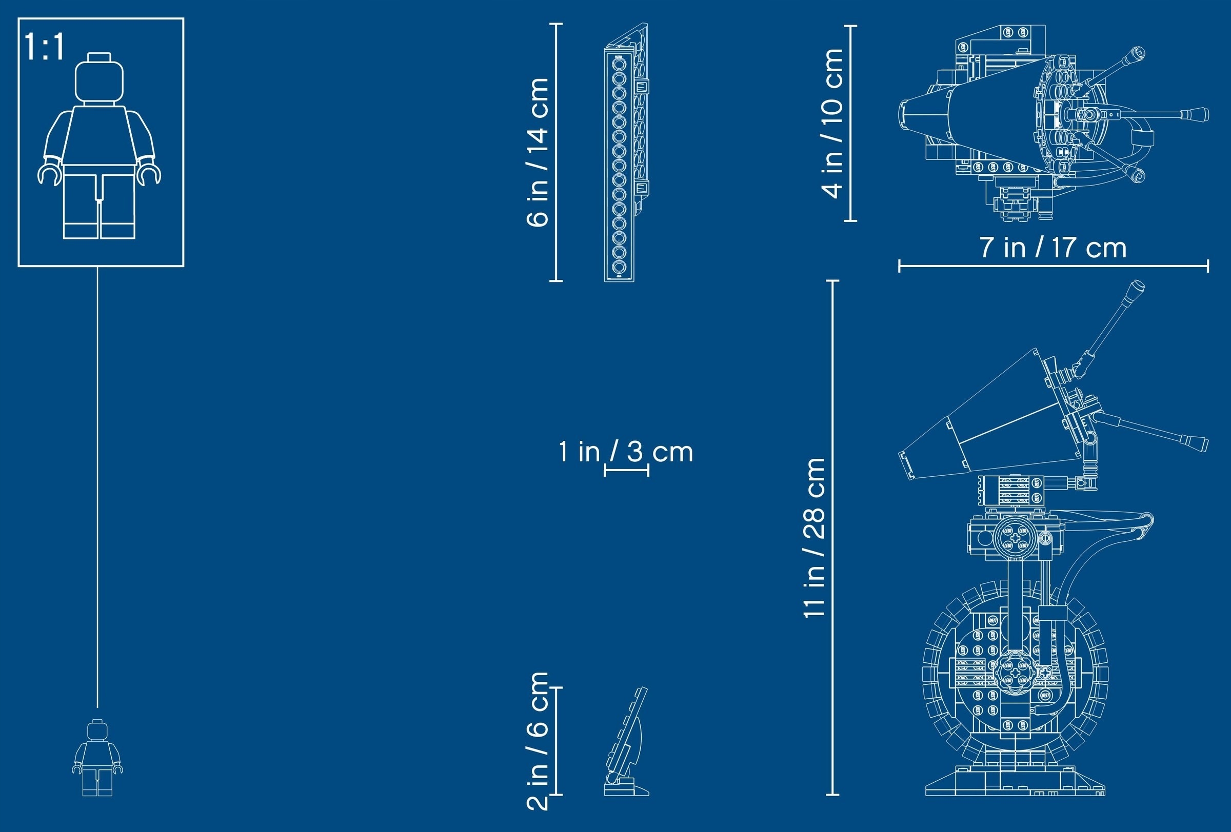 LEGO STAR WARS 75278 ROBOT DROID D-O DO SKYWALKER Płeć chłopcy