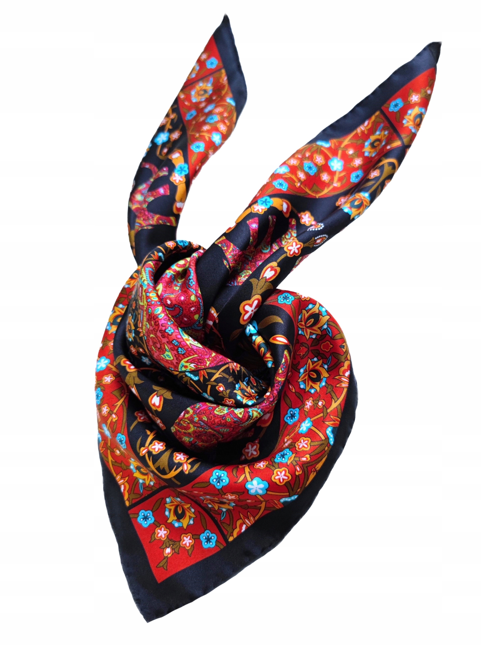 100% Hedvábný Značkový Šátek, Prémiová Kvalita