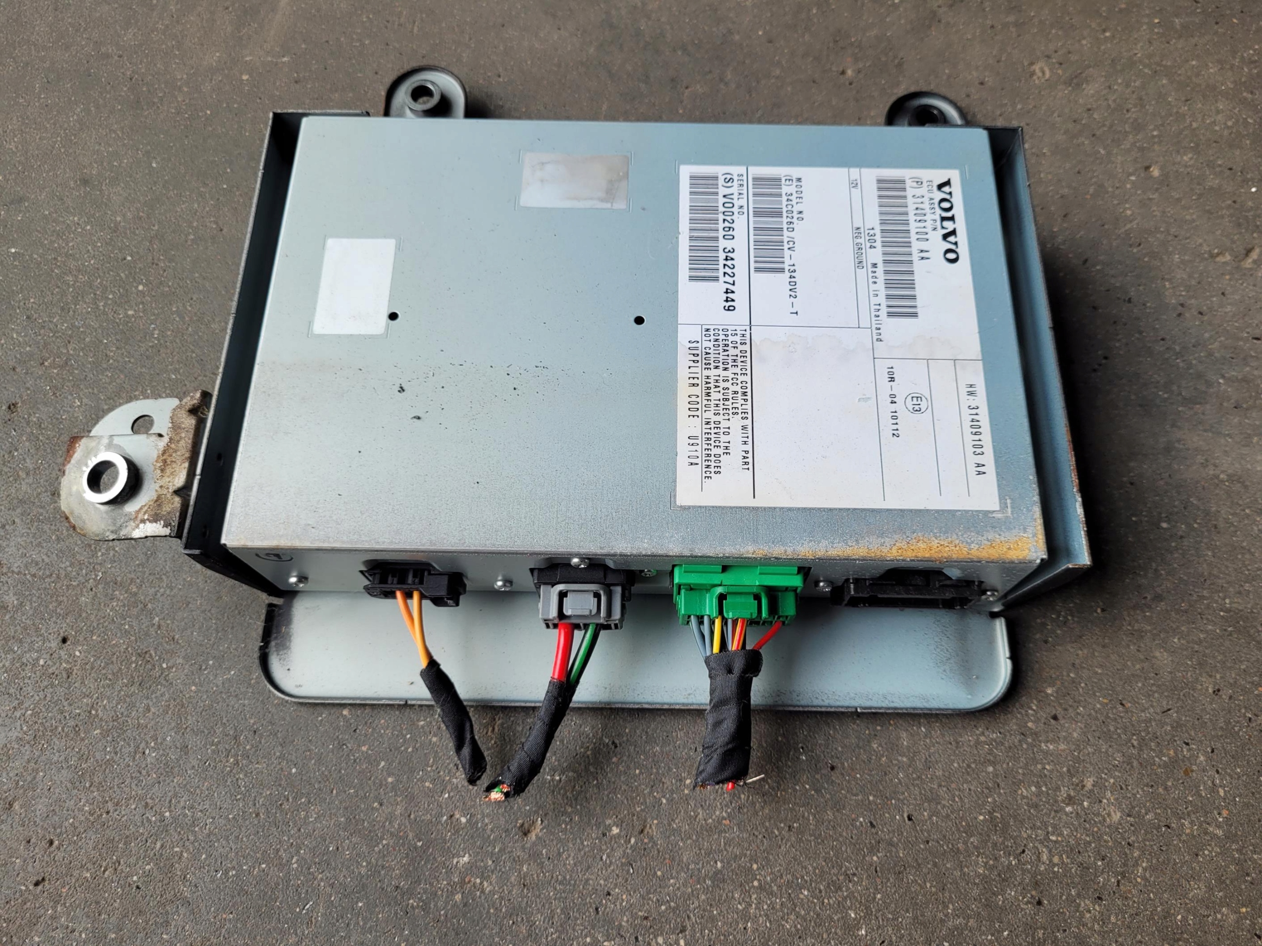 AMPLIFICATORE 31409100AA VOLVO S60 II V60 e LIFT 2.4 D5