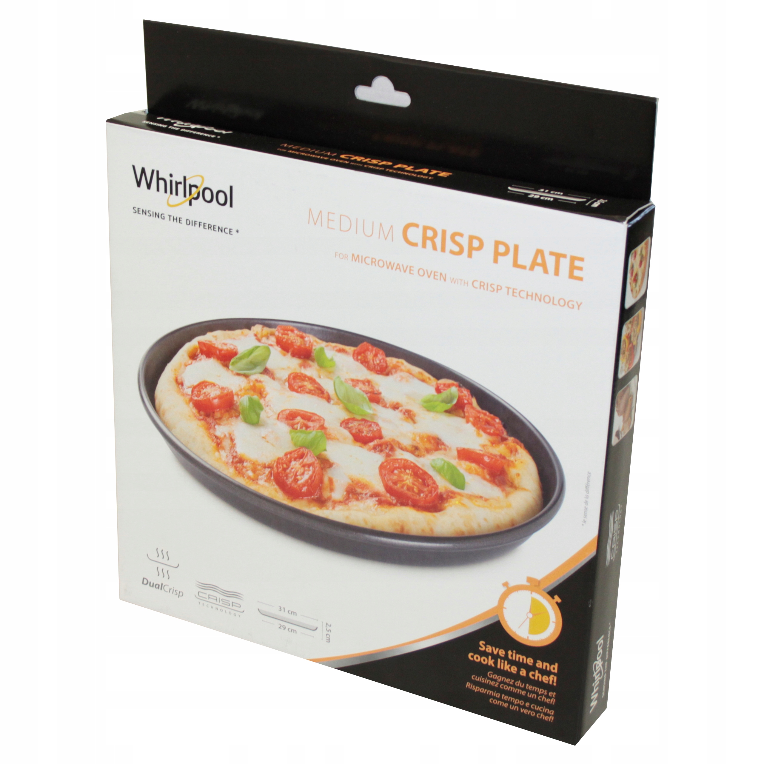 Crisp tanier do mikrovlnnej rúry Whirlpool 29 31 cm